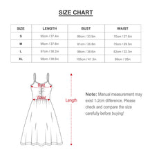 Load image into Gallery viewer, Alien toy strappy summer dress plus size