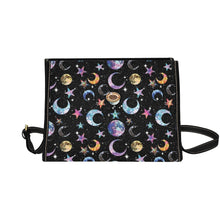 Load image into Gallery viewer, Moon and stars satchel handbag Bag