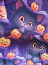 Load image into Gallery viewer, Halloween Black Cat Shirt