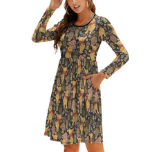 Load image into Gallery viewer, Cottagecore bear dress