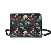 Load image into Gallery viewer, Woman of the sea satchel handbag Canvas Bag