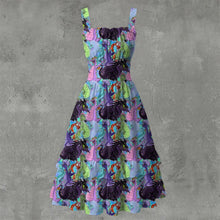 Load image into Gallery viewer, Cartoon dragons dress