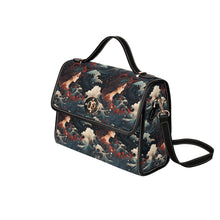 Load image into Gallery viewer, Woman of the sea satchel handbag Canvas Bag