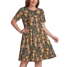 Load image into Gallery viewer, Cottagecore bear dress