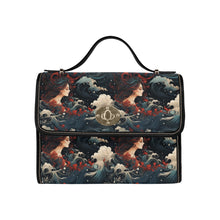 Load image into Gallery viewer, Woman of the sea satchel handbag Canvas Bag