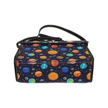 Load image into Gallery viewer, Happy Planets Canvas Satchel Bag