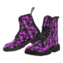 Load image into Gallery viewer, Bat Women's Lace Up Canvas Boots