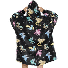 Load image into Gallery viewer, Dragon Blanket Hoodie