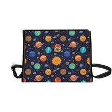 Load image into Gallery viewer, Happy Planets Canvas Satchel Bag