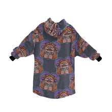 Load image into Gallery viewer, Ludo Blanket Hoodie for Women