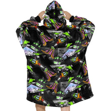 Load image into Gallery viewer, Duckula Blanket Hoodie