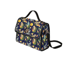 Load image into Gallery viewer, Owl Canvas Satchel Bag