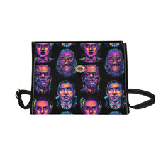 Load image into Gallery viewer, Classic Monsters Canvas Satchel Bag
