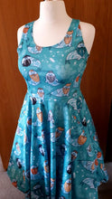 Load image into Gallery viewer, Hipster walrus skater dress (Size S)