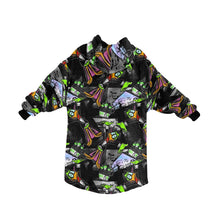 Load image into Gallery viewer, Duckula Blanket Hoodie