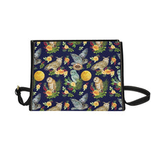 Load image into Gallery viewer, Owl Canvas Satchel Bag