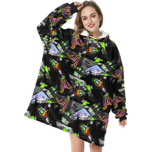 Load image into Gallery viewer, Duckula Blanket Hoodie