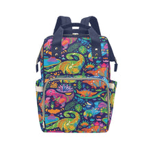 Load image into Gallery viewer, Dinosaur family Multi-Function Backpack