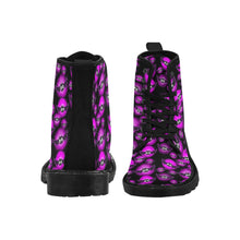 Load image into Gallery viewer, Bat Women's Lace Up Canvas Boots