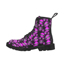 Load image into Gallery viewer, Bat Women's Lace Up Canvas Boots