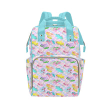 Load image into Gallery viewer, Pastel pony Multi-Function Backpack