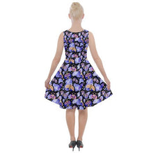 Load image into Gallery viewer, Goth moth skater dress (Size L)
