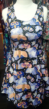 Load image into Gallery viewer, Goth moth skater dress (Size L)
