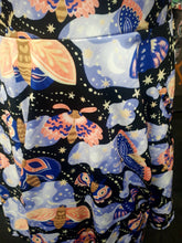 Load image into Gallery viewer, Goth moth skater dress (Size L)