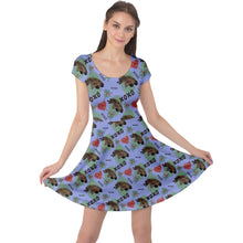 Load image into Gallery viewer, Alien mother print dress
