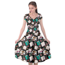 Load image into Gallery viewer, ACOTAR book print dress
