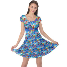 Load image into Gallery viewer, Underwater Princess print dress
