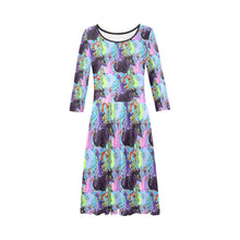 Load image into Gallery viewer, Cartoon dragons dress
