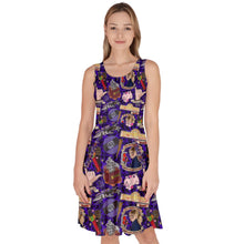 Load image into Gallery viewer, Vampire killer print dress
