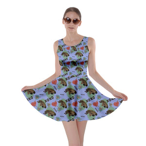 Alien mother print dress