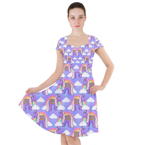 Pony print dress