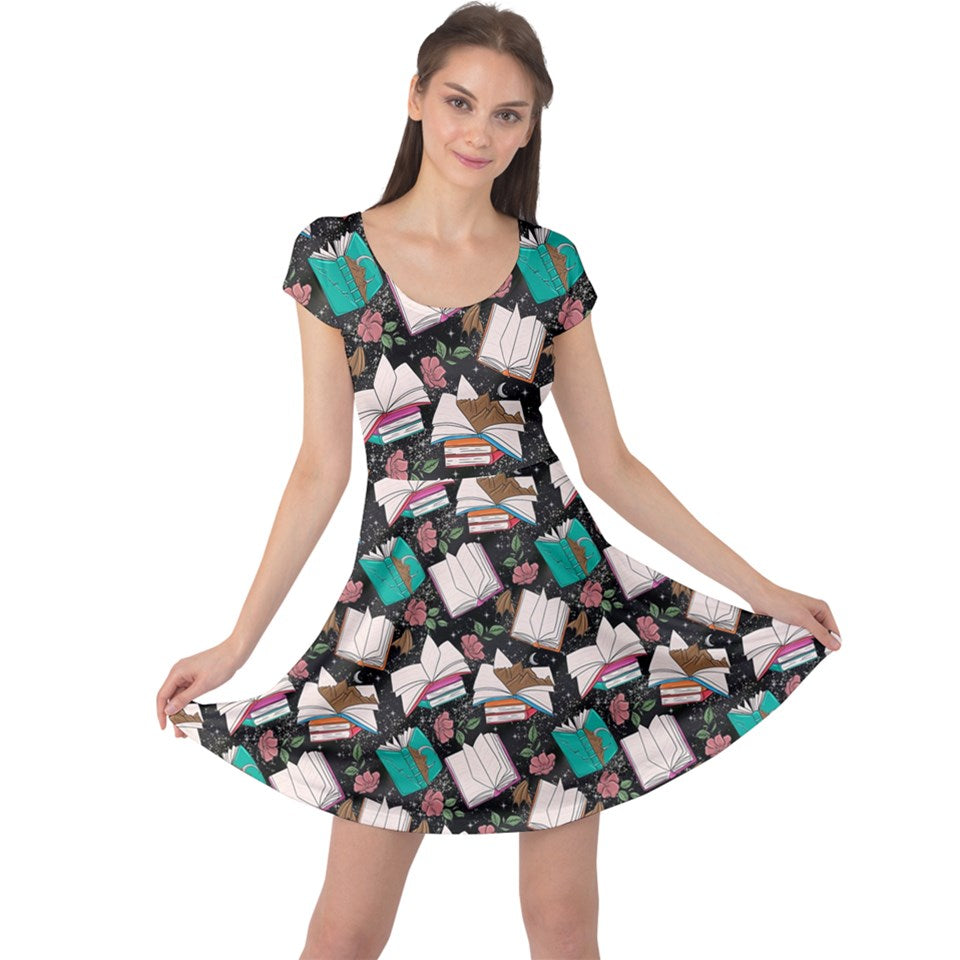 ACOTAR book print dress