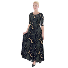 Load image into Gallery viewer, Moon and fern print dress
