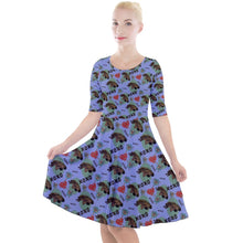 Load image into Gallery viewer, Alien mother print dress
