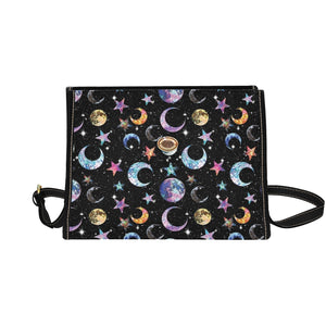 Moon and stars satchel handbag Bag