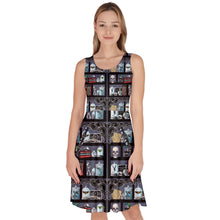 Load image into Gallery viewer, Magical bookcase print dress
