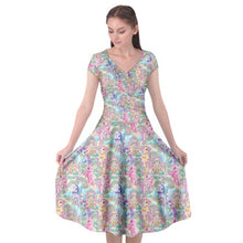 Load image into Gallery viewer, Pony castle print dress
