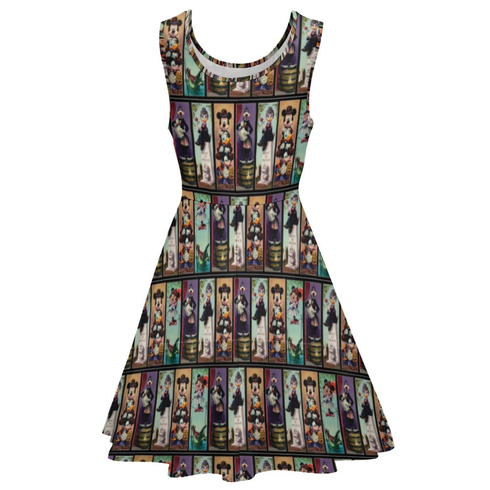 Stretching pictures dress