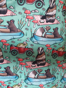 Wind in the willows print dress