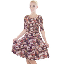 Load image into Gallery viewer, Hedgehog print dress
