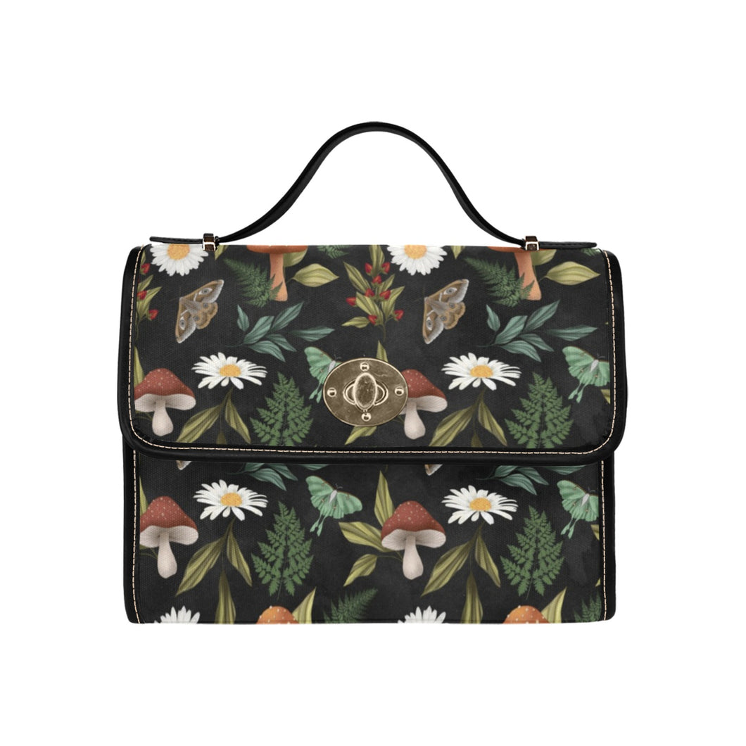 Goblincore mushroom satchel handbag Bag