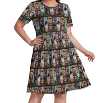Load image into Gallery viewer, Stretching pictures dress
