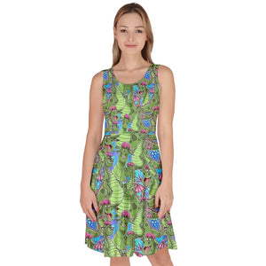 Best friend dragon print dress