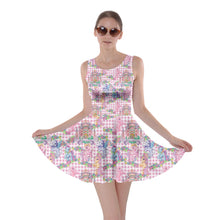 Load image into Gallery viewer, Pony pink gingham print dress
