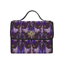 Load image into Gallery viewer, Purple dragon satchel handbag Bag
