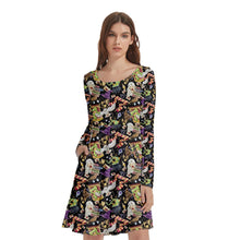 Load image into Gallery viewer, Wizard print dress
